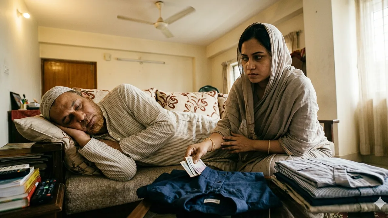 স্বামীর পকেট থেকে না জানিয়ে টাকা নেওয়া যাবে?