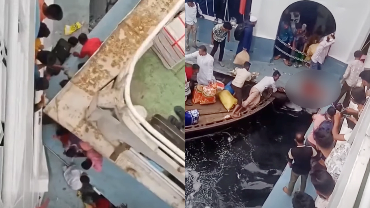 সদরঘাটে দুই লঞ্চের মধ্যে সংঘর্ষ, নিহত ১