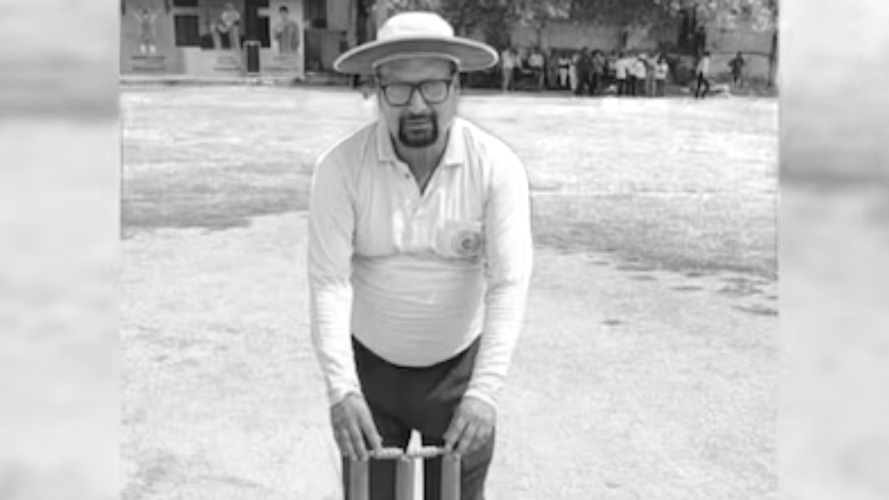আম্পায়ার মানিক গুপ্ত। ছবি: সংগৃহীত