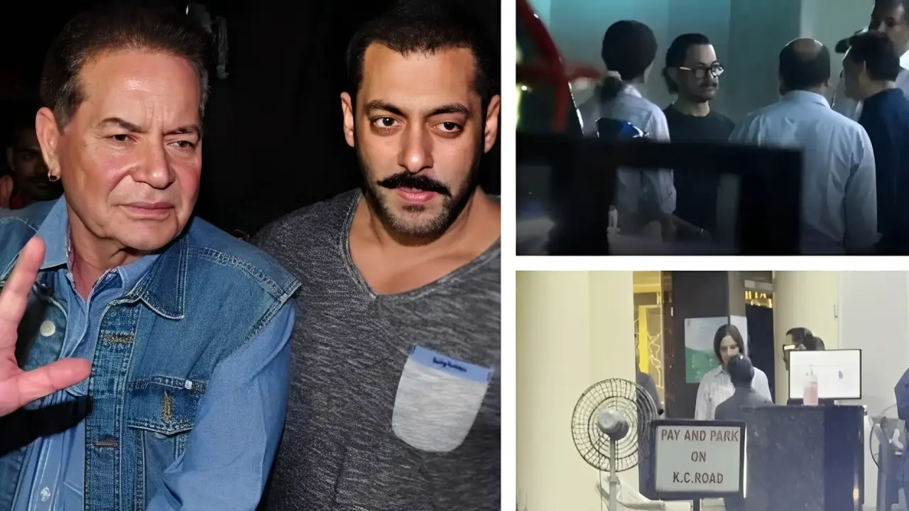 সালমানের বাবাকে দেখতে হাসপাতালে আমির খান