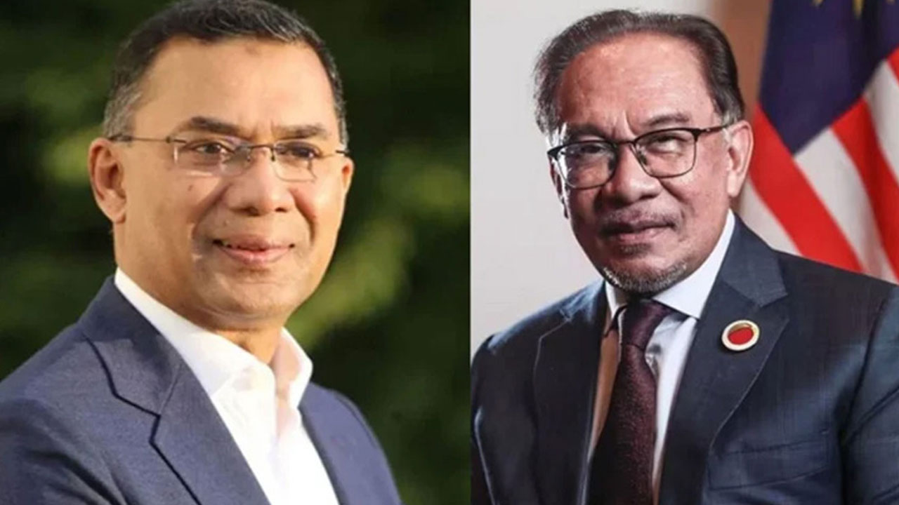 জ্বালানি বিষয়ে মালয়েশিয়ার প্রধানমন্ত্রীকে তারেক রহমানের চিঠি