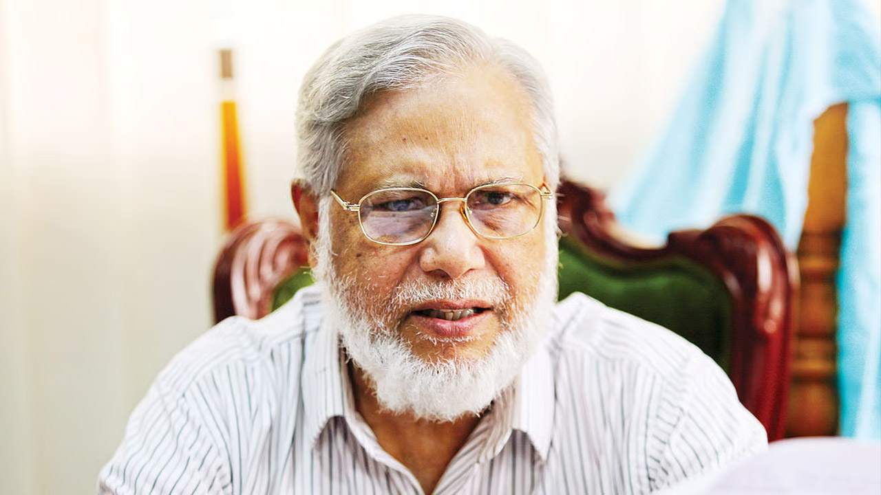 সাবেক প্রধান বিচারপতি এ বি এম খায়রুল হক। ছবি: সংগৃহীত