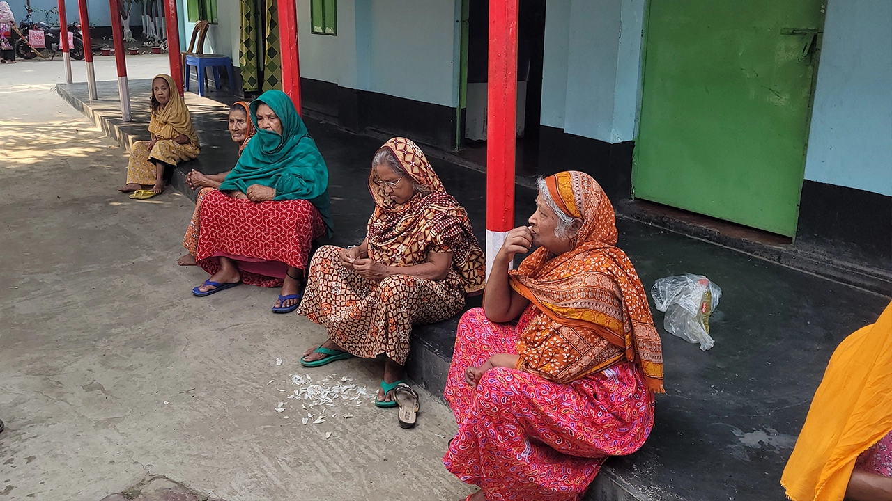 সোনাভান বয়স্ক পুনর্বাসন কেন্দ্র। ছবি: এশিয়া পোস্ট
