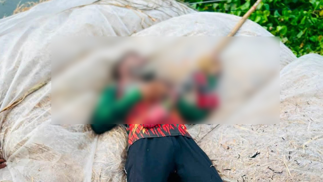 খড় কিনে ফেরার পথে চলনবিলে প্রাণ গেল ব্যবসায়ীর