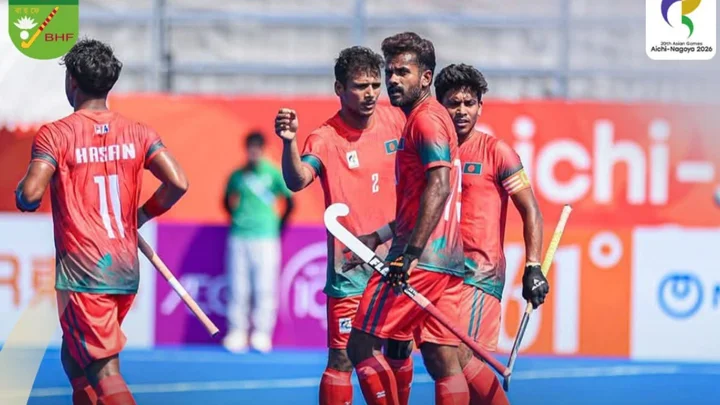 এশিয়ান গেমসে হকিতে বাংলাদেশের প্রথম জয়