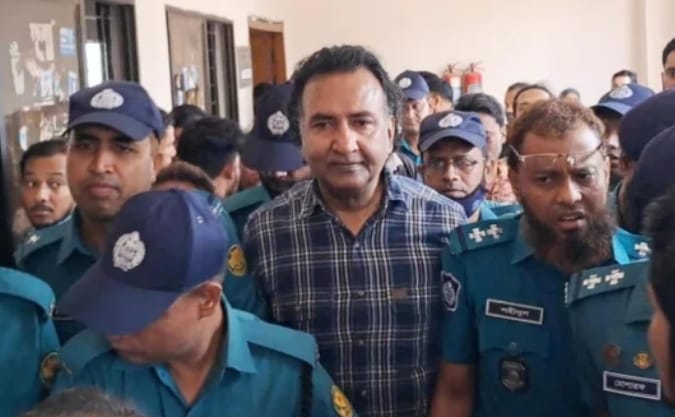 আদালতে হাবিব-উন-নবী খান সোহেল। ছবি: সংগৃহীত