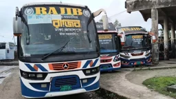 জামালপুরে রাজিব পরিবহনের একক আধিপত্য