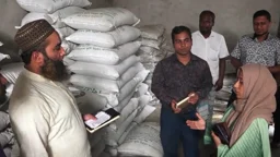 নীলফামারীতে অবৈধভাবে সার মজুত, ৭৯৫ বস্তা জব্দ