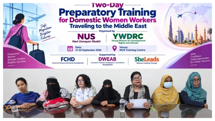 Preparatory training for migration aspirant women held
