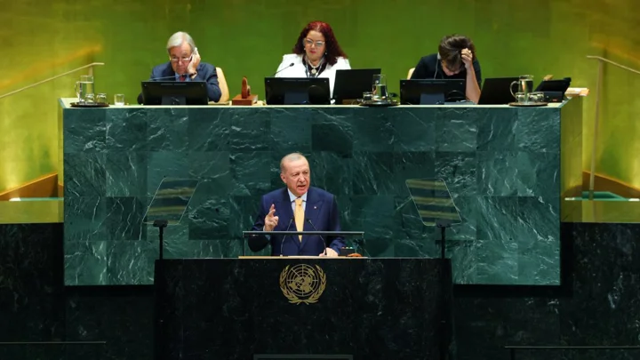 Erdoğan urges world to pressure Israel, end Gaza bloodshed at UNGA