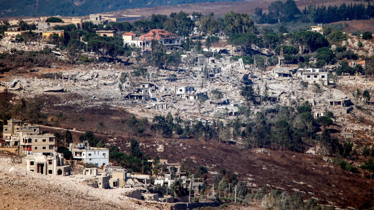 Lebanon slams Israel for 'systematic' destruction in country's south