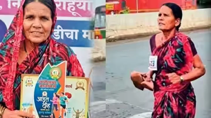 মেয়ের পড়াশোনার খরচ জোগাতে খালি পায়ে ম্যারাথন জিতলেন মা