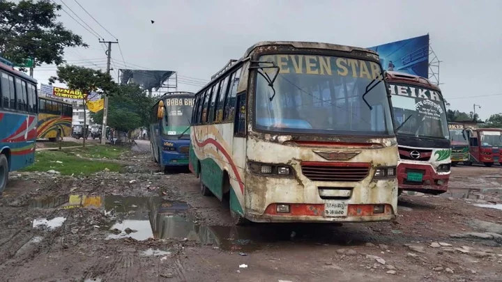 সংস্কারের অভাবে বেহাল সৈয়দপুর বাস টার্মিনাল