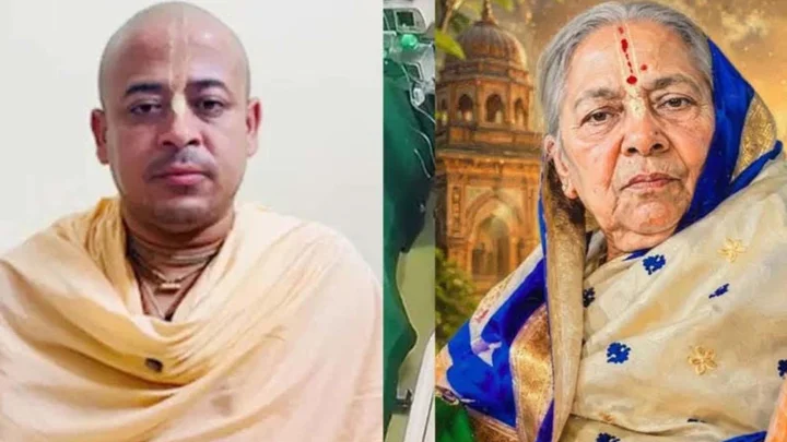 ইসকন নেতা চিন্ময় দাসের মা মারা গেছেন