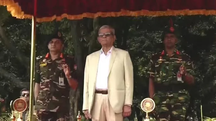 President Mirza Fakhrul begins official duties at Bangabhaban