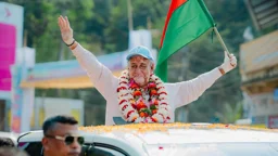 মন্ত্রী হিসেবে শপথ নিলেন সাচিং প্রু জেরী