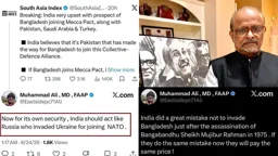 ভারতকে বাংলাদেশে আক্রমণের আহ্বান আওয়ামী লীগ নেতার