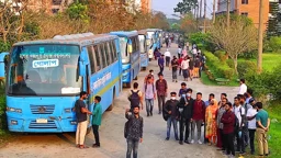 পূজার ছুটিতে যবিপ্রবির বিশেষ পরিবহন সেবা