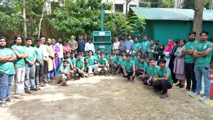 শ্রীমঙ্গলে প্লাস্টিক দূষণ বিষয়ক সচেতনতা সভা, ক্রাশার মেশিন হস্তান্তর