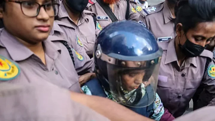 রিমান্ড শেষে কারাগারে এমপি গাজী নজরুলের প্রথম স্ত্রী