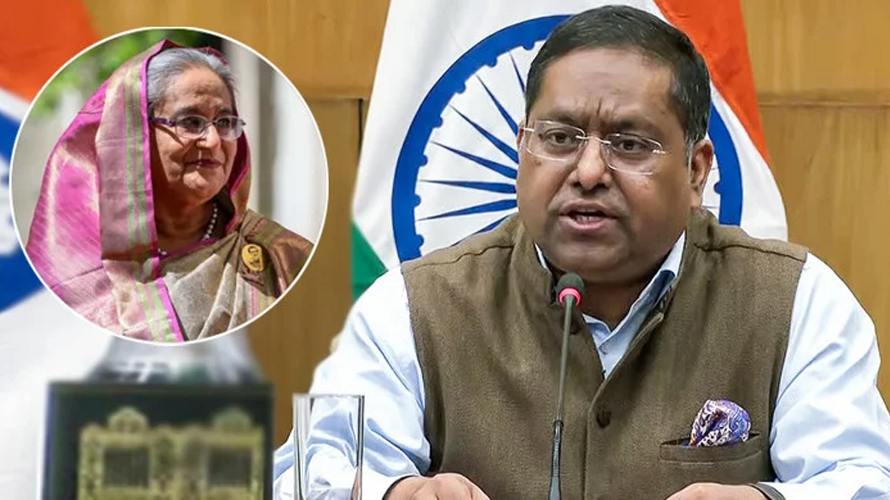 শেখ হাসিনার ভার্চ্যুয়াল বক্তব্যে ভারতের সমর্থন নেই: জয়সওয়াল