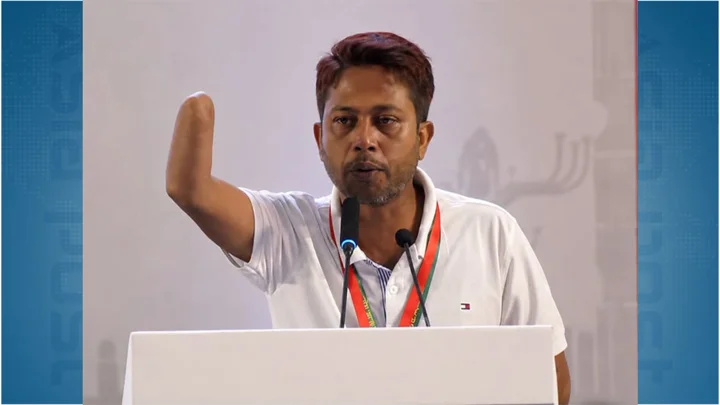 যুবলীগ নেতার বাড়িতে হামলা করতে গিয়ে হাত হারানো আল আমিন এখন ‘জুলাই যোদ্ধা’