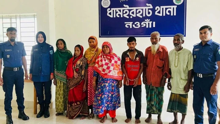 করলাক্ষেতে ছাগল যাওয়ায় কৃষককে হত্যা, ৭ আসামি গ্রেপ্তার