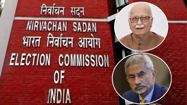 নামের বানান ভুল, আদভানি ও জয়শংকরকে নির্বাচন কমিশনের চিঠি
