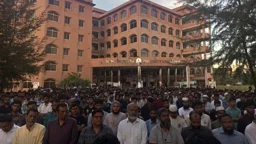 ববি শিক্ষার্থীর গায়েবানা জানাজা, দ্বিতীয় দিনের মতো মহাসড়ক অবরোধ
