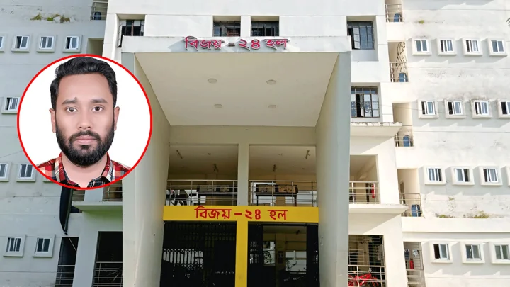 হলের একটি কক্ষে একাই থাকেন কুবি ছাত্রদল আহ্বায়ক