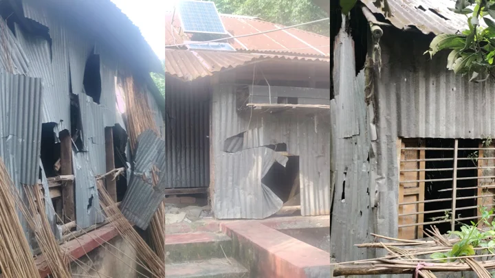 জামিনে মুক্তির পরদিন ১১ বাড়িতে হামলা-ভাঙচুর, লুটপাটের অভিযোগ