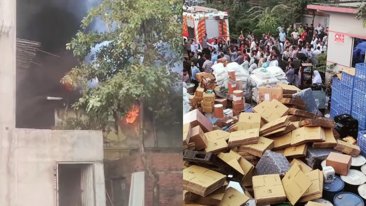 ইবনে সিনার ওষুধ কারখানায় আগুন নিয়ন্ত্রণে, পুড়েছে হারবাল বিভাগ
