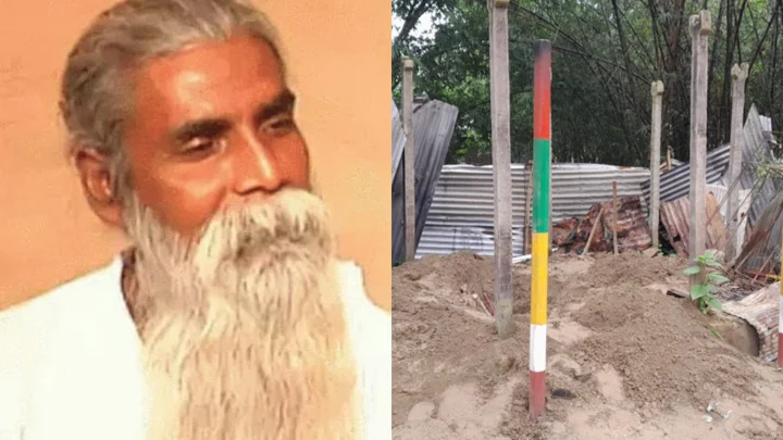 ‘পীর’ শামীমের মরদেহ ফের আগের কবরেই দাফন