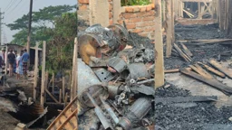 রাতের আগুনে পুড়ল ৬ দোকান, কোটি টাকার ক্ষতির দাবি