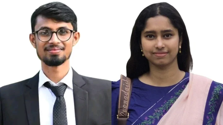 তরুণ কলাম লেখক ফোরাম রাবি শাখার সভাপতি সবুজ, সম্পাদক বিভা