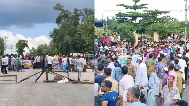 ফটিকছড়িতে সদর দপ্তর ইস্যুতে একদিকে হরতাল, অন্যদিকে আনন্দ মিছিল
