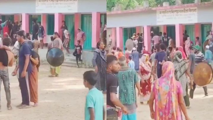 কুমার নদে সাঁকো দেওয়া নিয়ে দুপক্ষের সংঘর্ষ, আহত ১০
