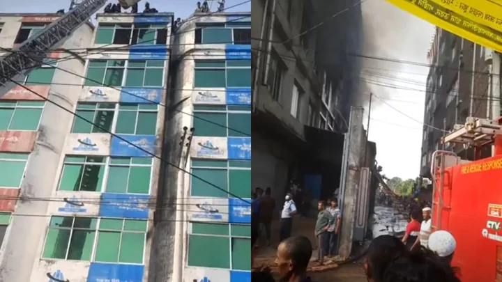 গাজীপুরে পোশাক কারখানায় আগুন, নিয়ন্ত্রণে ৯ ইউনিট