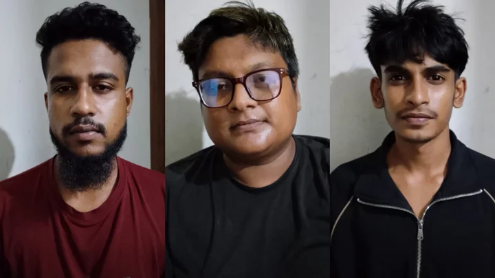 সিরাজগঞ্জে যুবলীগের ব্যানারে মিছিলের পর ৩ নেতা গ্রেপ্তার