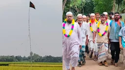 গ্রামবাসীর চাঁদায় কেনা হলো খেলার মাঠের জমি