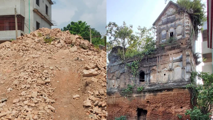 ভেঙে ফেলা হলো রামঠাকুরের স্মৃতিবিজড়িত ৪০০ বছরের ভবন