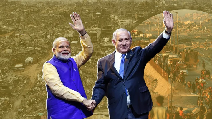 গাজায় গণহত্যার মধ্যেই ইসরায়েলে ২৫৯৬ অস্ত্রের চালান পাঠায় ভারত