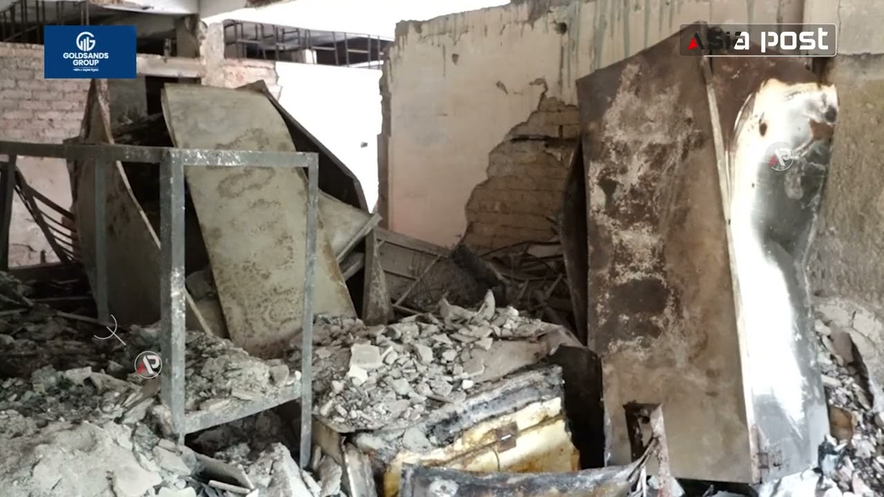 ৫ আগস্টে পুড়ে ছাই সরকারি ভবন, সংস্কার ছাড়াই নয়ছয় সাড়ে ৭ কোটি টাকা