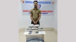 শাহজালাল বিমানবন্দরে শাড়ির আড়ালে ৪ কেজি কুশ, ভারতীয় নাগরিক গ্রেপ্তার