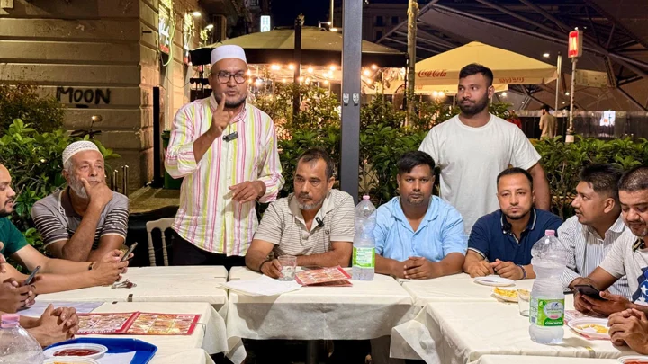 বাঁধনের ওপর হামলার প্রতিবাদে নাপোলি বিএনপির বিক্ষোভ সমাবেশ