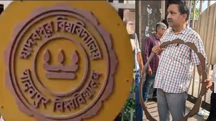 যাদবপুর বিশ্ববিদ্যালয়ে সংঘর্ষ, ঐতিহ্যবাহী নামফলক ভাঙচুর