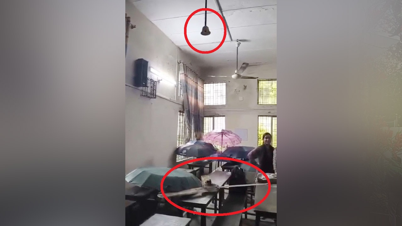 জবিতে শ্রেণিকক্ষে সিলিং ফ্যান খুলে পড়ে শিক্ষার্থী আহত
