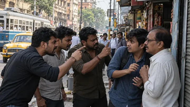 প্রেমের সম্পর্কের জেরে প্রেমিক ও বাবাকে নগ্ন করে রাস্তায় হাঁটাল মেয়ের পরিবার
