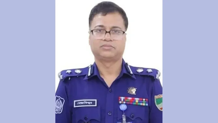 ঢাকা রেঞ্জের নতুন ডিআইজি মোস্তাফিজুর