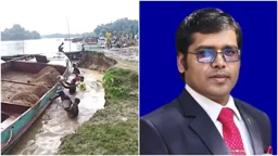 নেত্রকোনায় প্রশাসনের বিরুদ্ধে বালু সিন্ডিকেটকে সহযোগিতার অভিযোগ